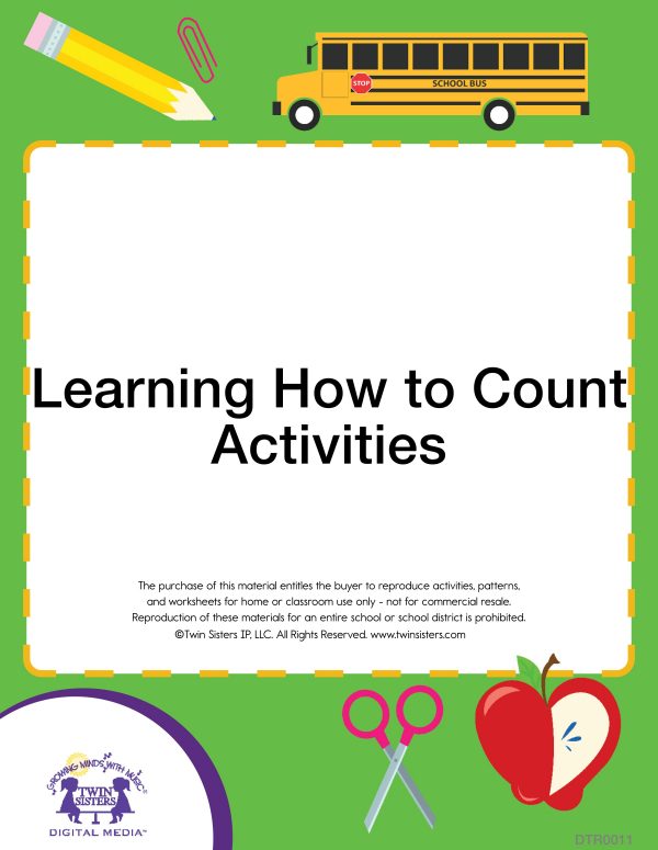 Image Representing Cover Art For Learning How To Count Activities