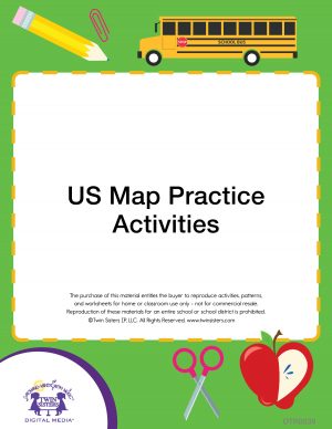 Image representing cover art for US Map Practice Activities