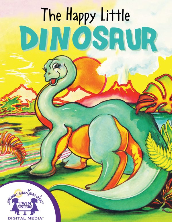 Image Representing Cover Art For The Happy Little Dinosaur