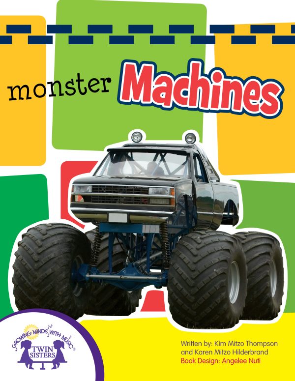Image Representing Cover Art For Monster Machines Sound Book