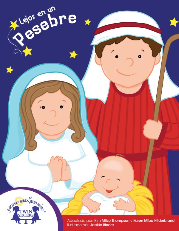 Image Representing Cover Art For Away In A Manger_Spanish