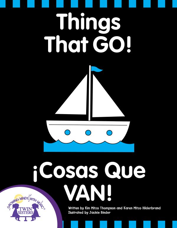Image Representing Cover Art For Things That Go! - Cosas Que Van_Spanish English