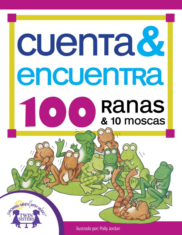 Image Representing Cover Art For Count &Amp; Find 100 Frogs And 10 Flies_Spanish