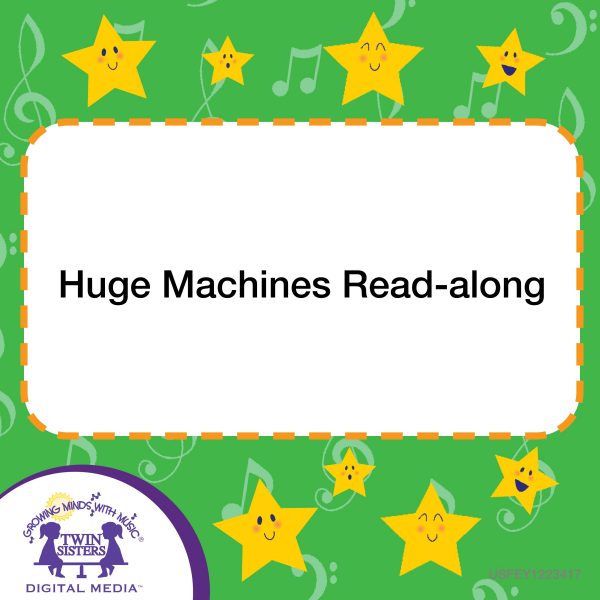 Image Representing Cover Art For Huge Machines Read-Along