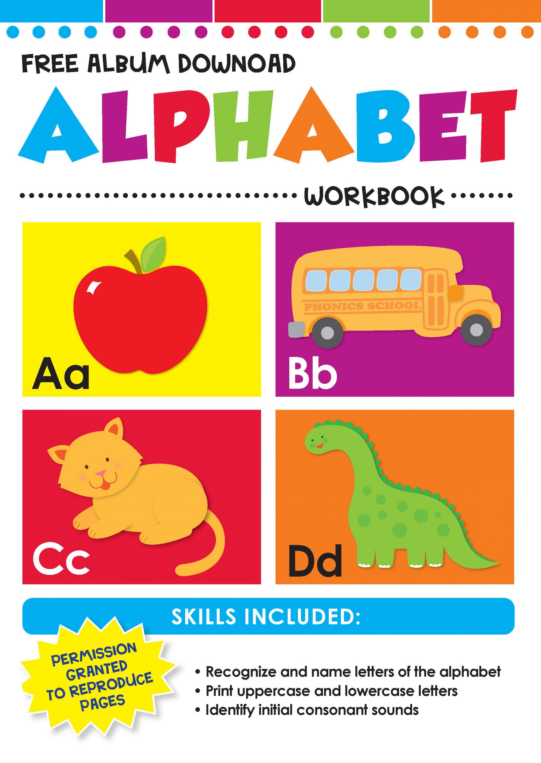 Cover art image for Alphabet Workbook