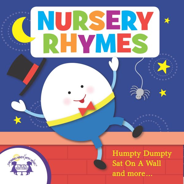 Image Representing Cover Art For Nursery Rhymes: Humpty Dumpty Sat On A Wall And More…_