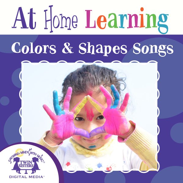 Image Representing Cover Art For At Home Learning Colors &Amp; Shapes Songs