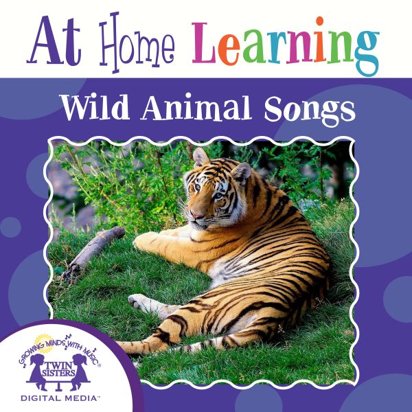 Image Representing Cover Art For At Home Learning Wild Animal Songs