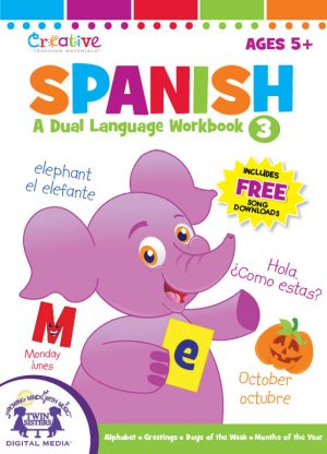 Cover art for Spanish A Dual Language Workbook Volume 3