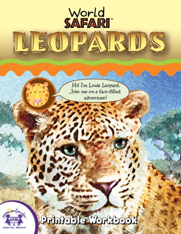 Cover Art For World Safari - Leopards