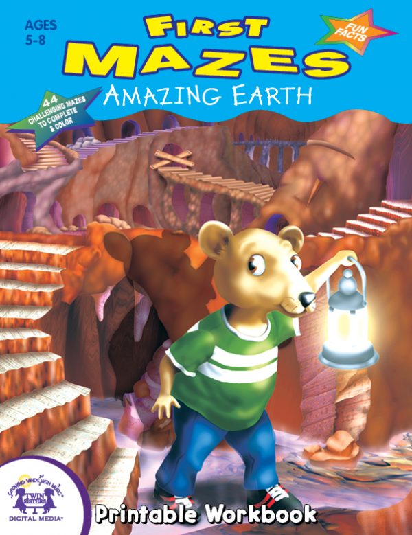Cover Art For First Mazes Amazing Earth