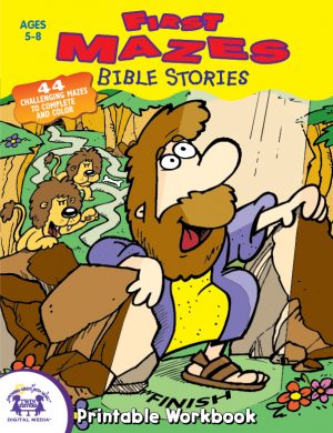 Cover art for First Mazes Bible Stories