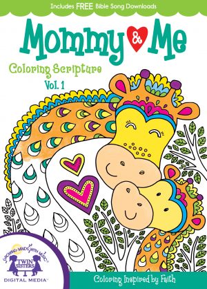 Cover art for Mommy & Me Coloring Scripture Volume 1