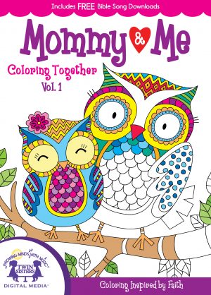 Cover art for Mommy & Me Coloring Together Volume 1