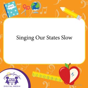 Cover art for Singing Our States Slow
