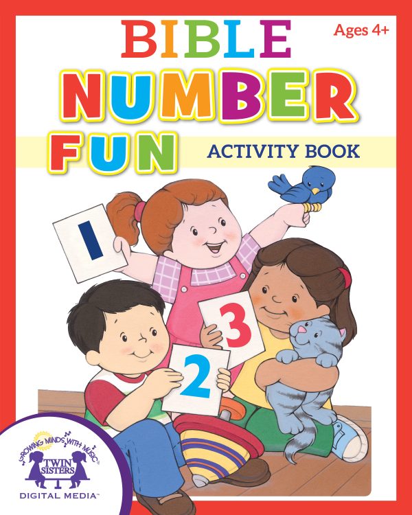 Cover Art For Bible Number Fun Activity Book