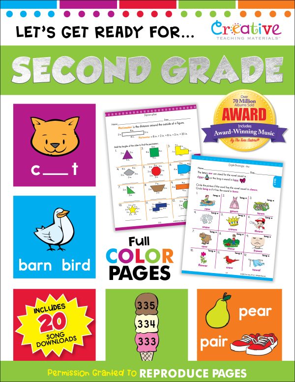 Cover Art For Let'S Get Ready For Second Grade